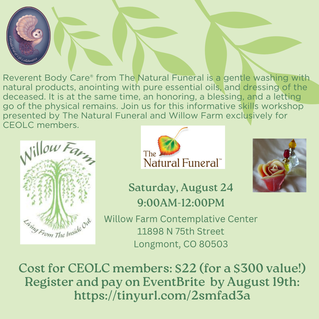 Reverent Body Care - Exclusive offer for our CEOLC Members